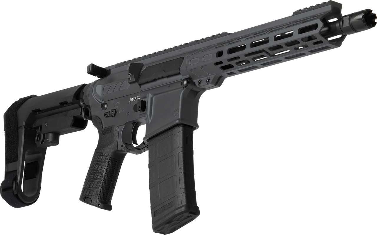 CMMG 55A8DC0-SG Pistol Banshee MK4 10.5" BBL 30+1 Ripbrace Sniper Gray NIB