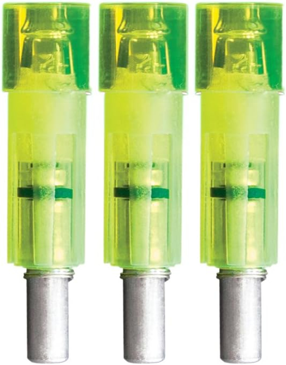 Lumenok Gold Tip Flat End Green Lighted Crossbow Arrow Nock 3 Pack NEW Lumenok Gold Tip Flat End Green Lighted Crossbow Arrow Nock 3 Pack NEW