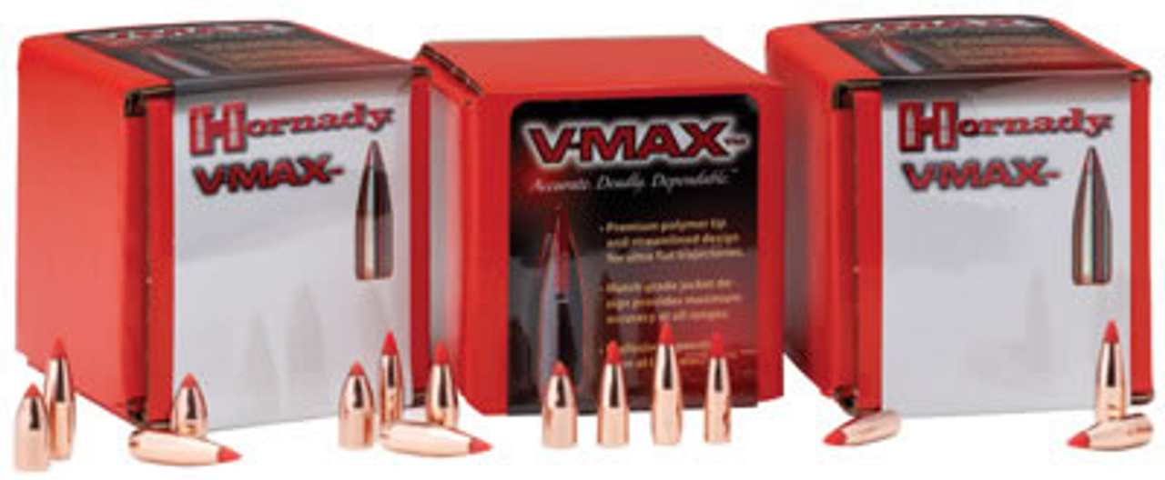 Hornady 22 Caliber 224 V-MAX 50 Grain 500 Bullets