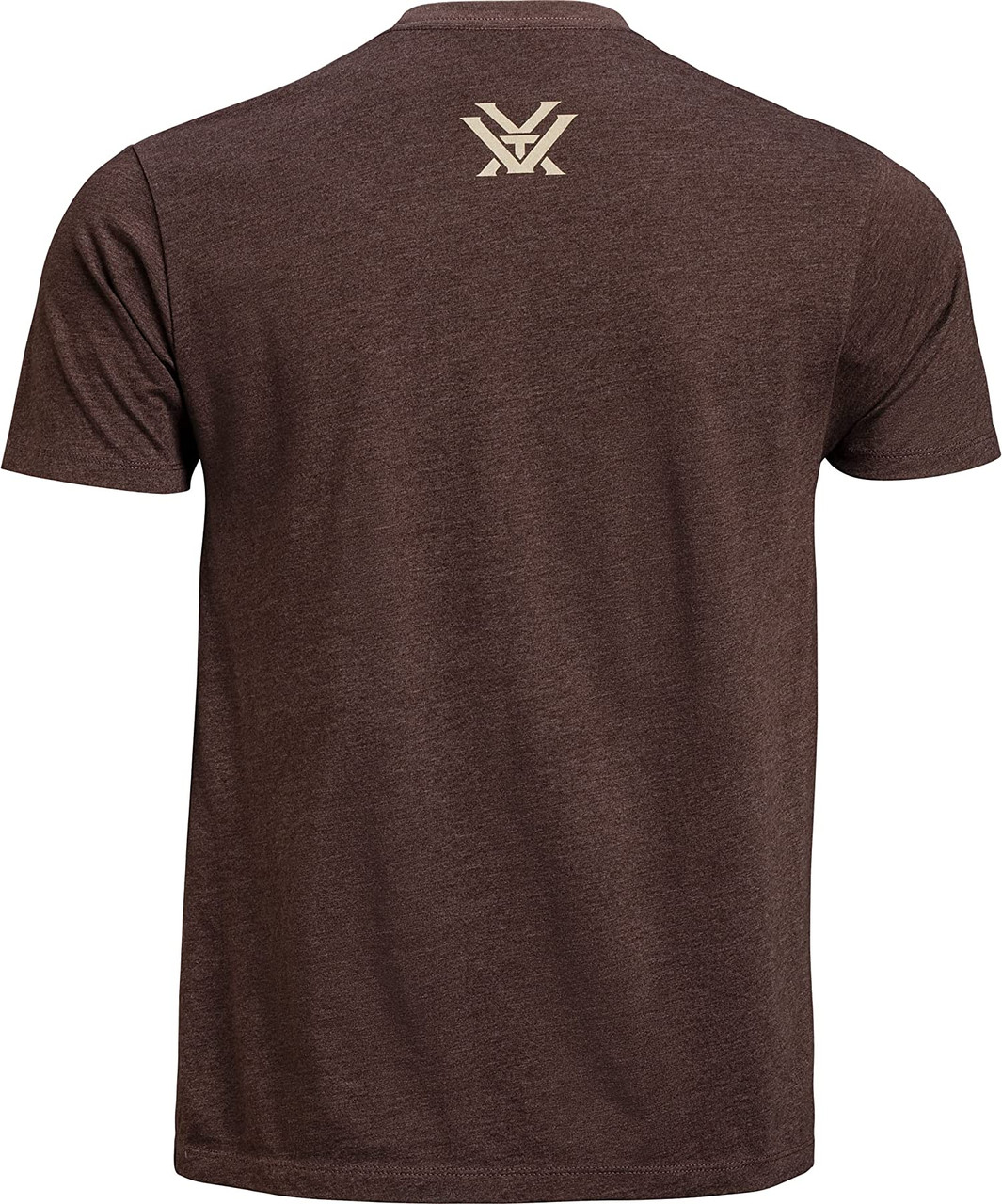Vortex Optics Total Ascent Short Sleeve T-Shirt Brown Heather Medium