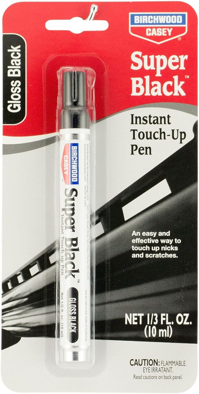 Birchwood Casey Gun Bluing Super Black Touch Up Pen Flat Black 1/3oz
