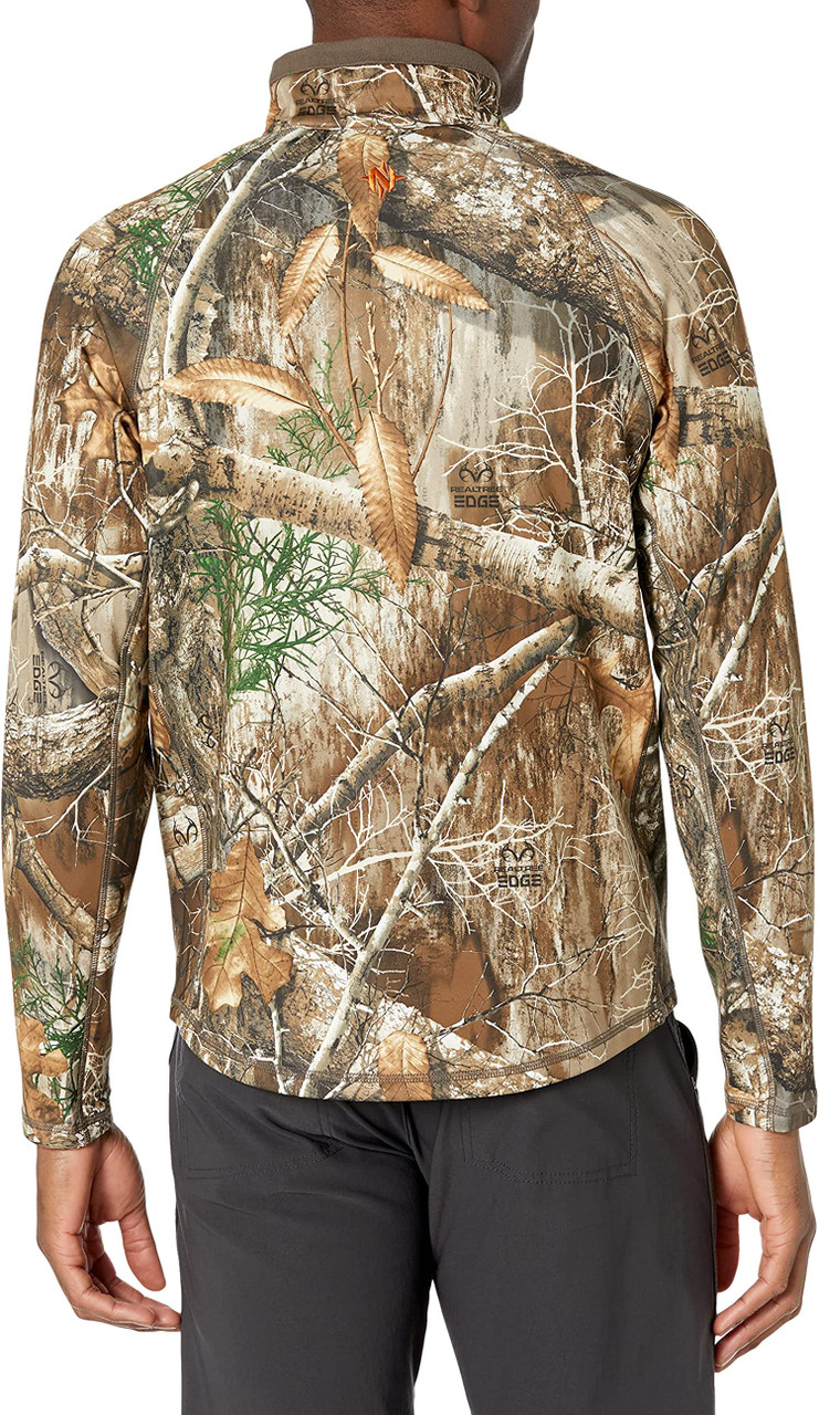 Nomad Utility 1/2 Zip Wind Resistant Pullover Jacket Realtree Camo Large