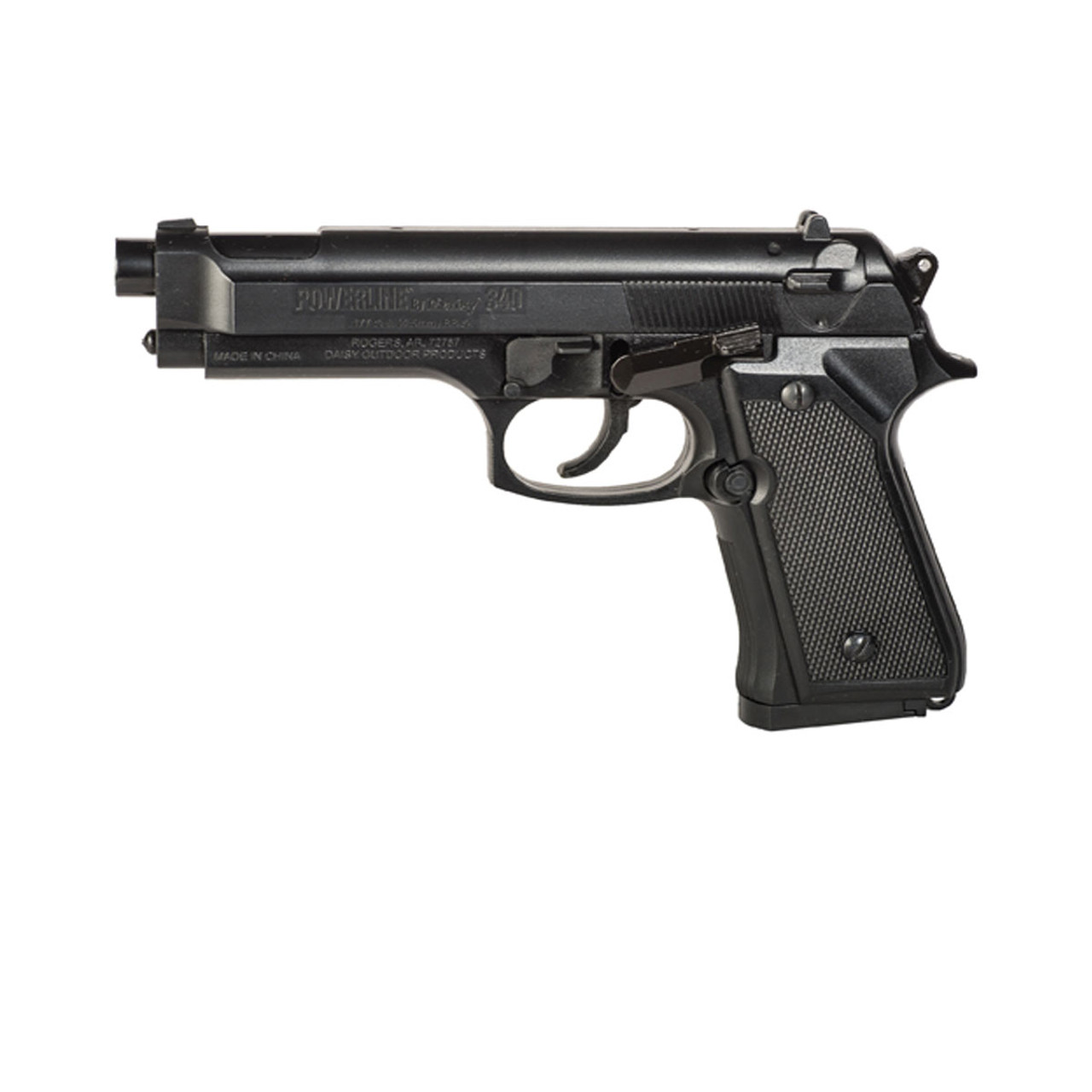 Daisy Model 340 Air Pistol BB Gun Features 200 Shot BB reservoir 980340-342