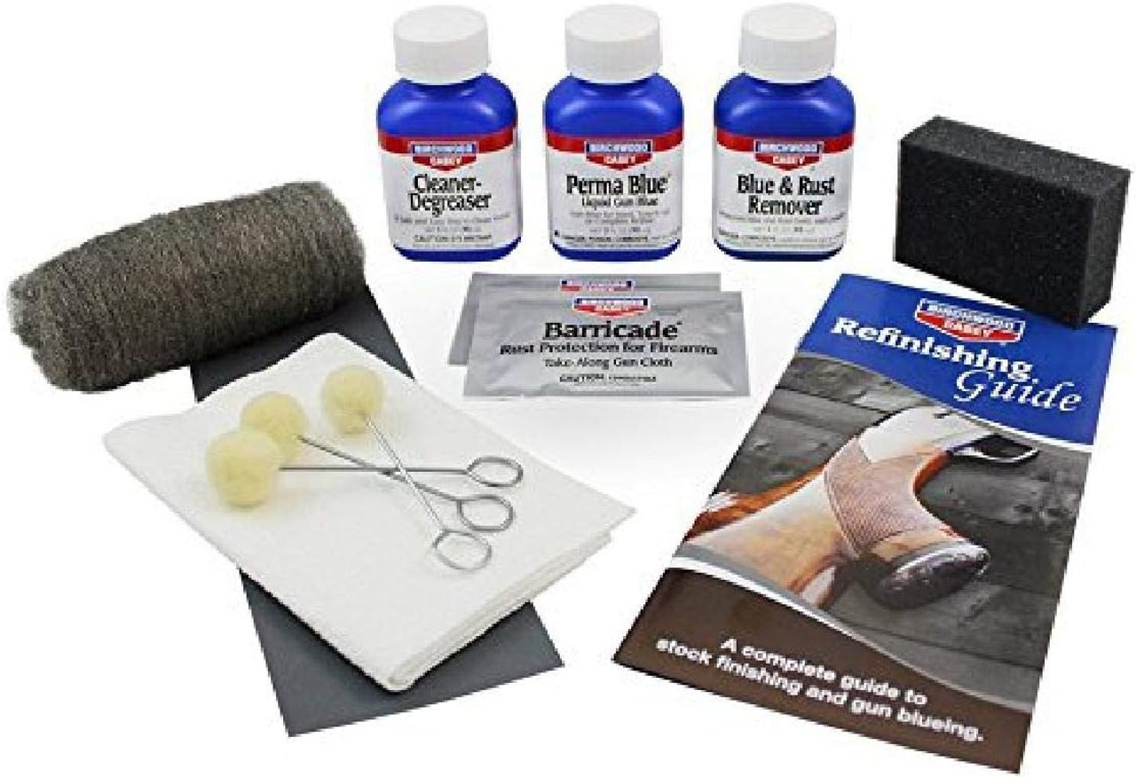 Birchwood Casey Liquid Gun Blue Kit Remover/Perma Blue/Degreaser - BC-13801