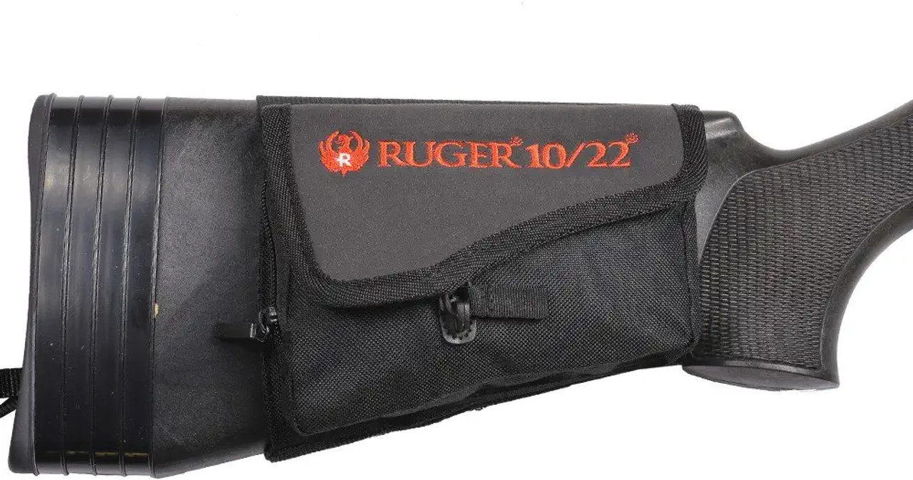 Allen Company Ruger 10/22 Buttstock Pouch Holds 10 Round Mags & Ammo 27222