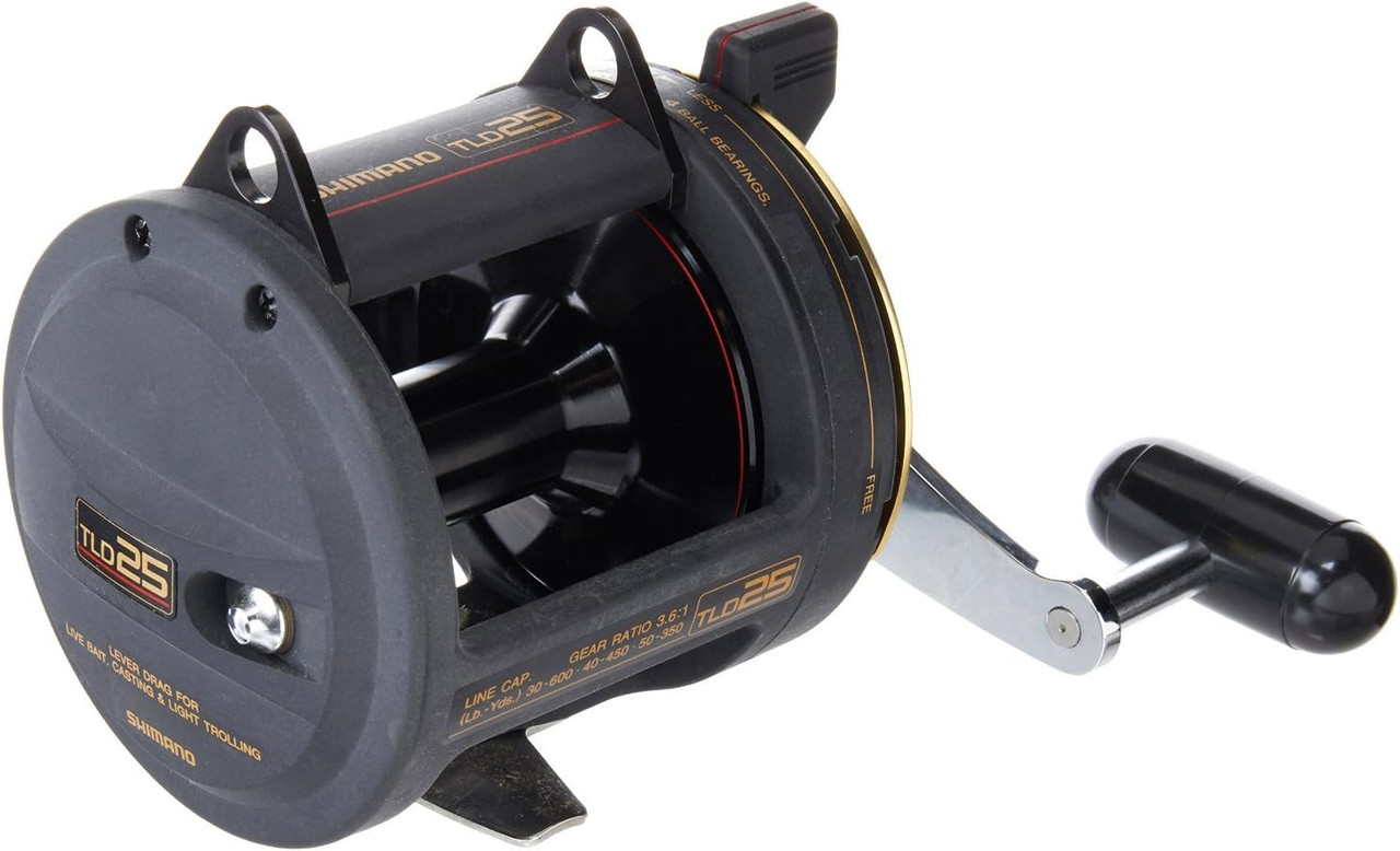 Shimano TLD 25 Lever Drag Reel, 3.6:1 - TLD25