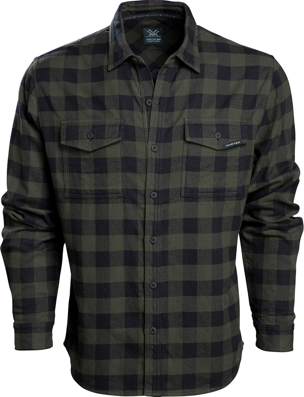 Vortex Optics Timber Rush Flannel Shirt - Forest - XX-Large