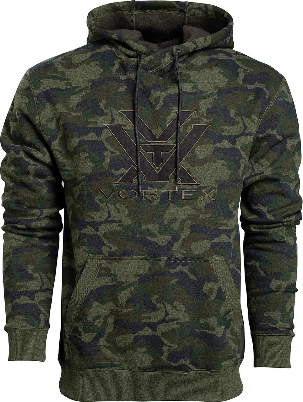 Vortex Optics Core Logo Comfort Hoodie - Green Camo - Medium Vortex Optics Core Logo Comfort Hoodie - Green Camo - Medium