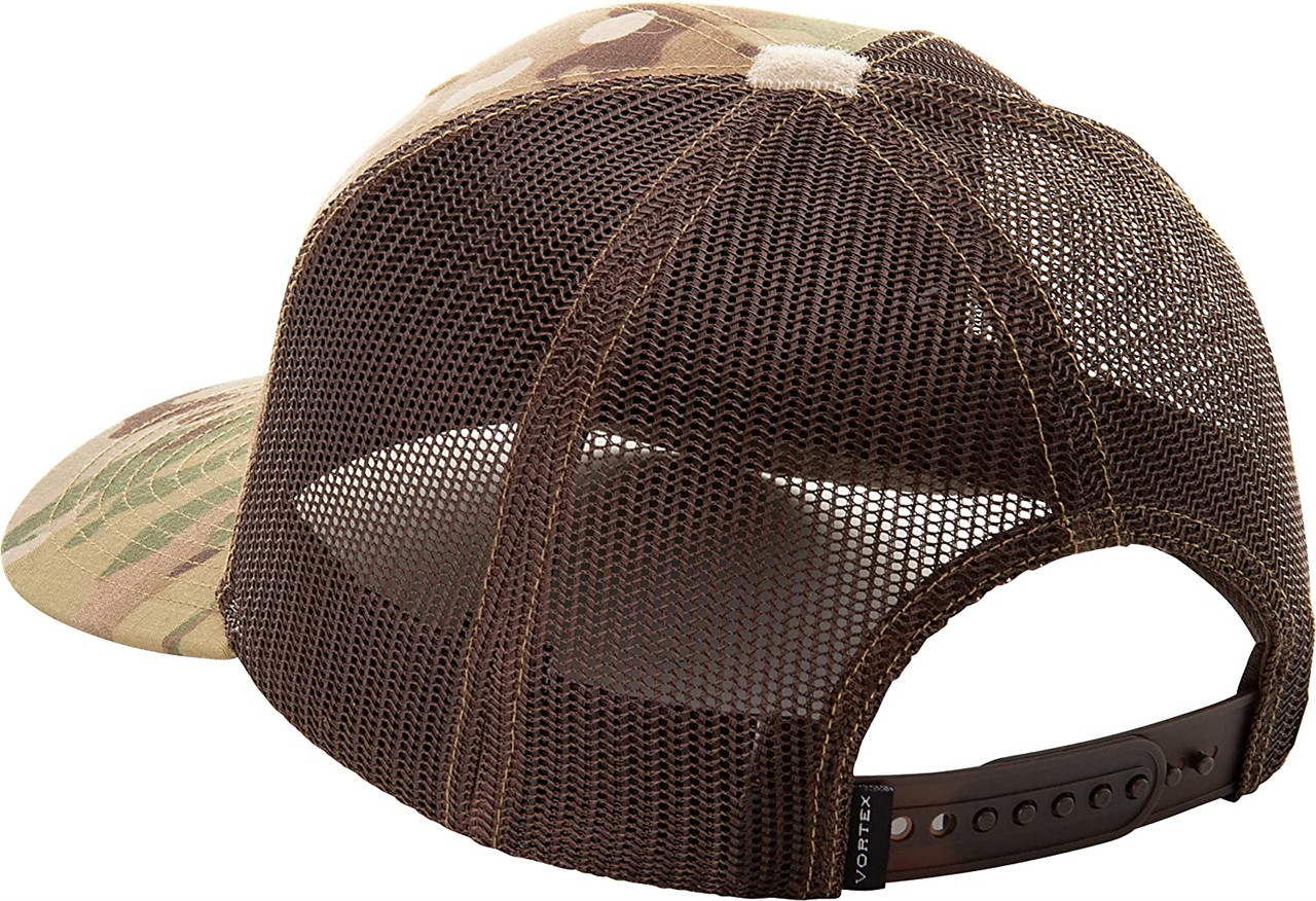 Vortex Optics Force on Force Snap Back Caps - Multicam Camo - OSFM