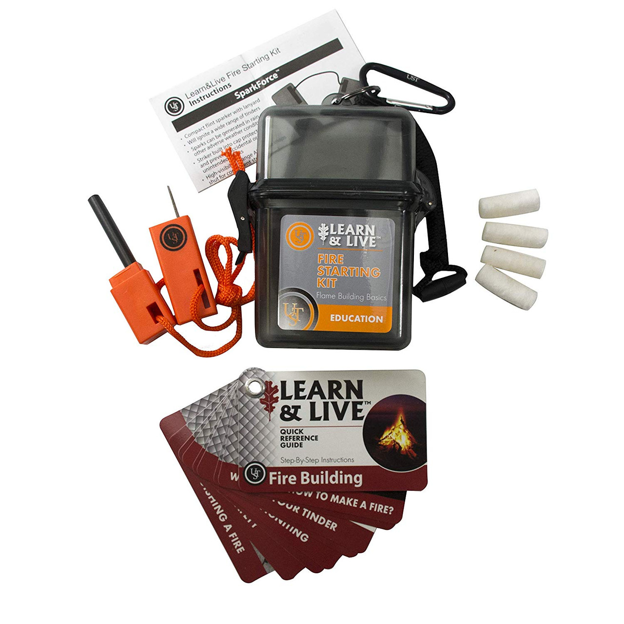 Ultimate Survival Fire Starting Learn and Live Kit - 20-02760