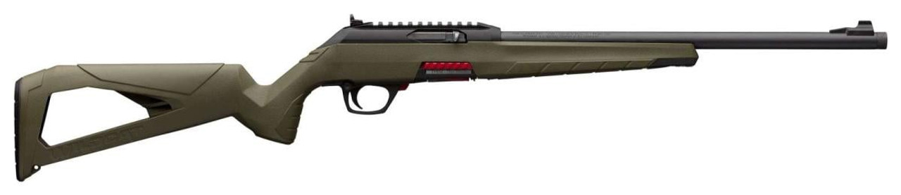 Winchester 521140102 Wildcat 22 LR 10+1 18" BBL Threaded OD Green