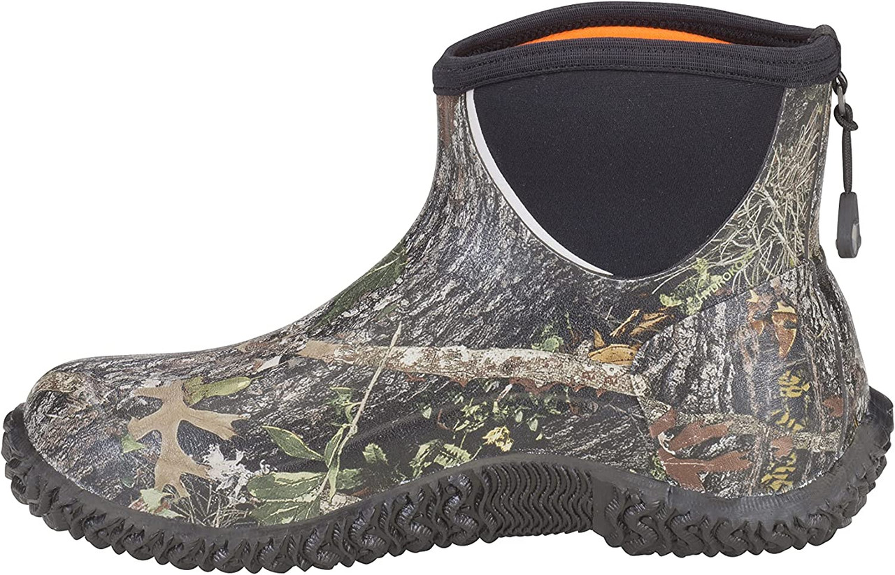 Dryshod Mens Legend Camp Pull On Boots Ankle - Black/Camo - LGD-MA-BK-12