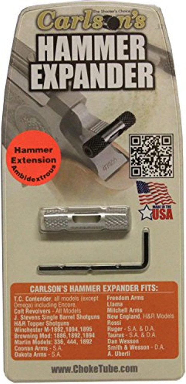 CARLSON'S Hammer Expander Balanced & Lightweight Knurled Body Easy Install