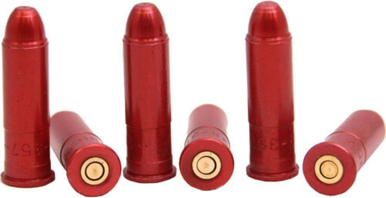 Carlson's Snap Caps 38 Special & 357 Magnum 6 Pack Red Aluminum - 00057