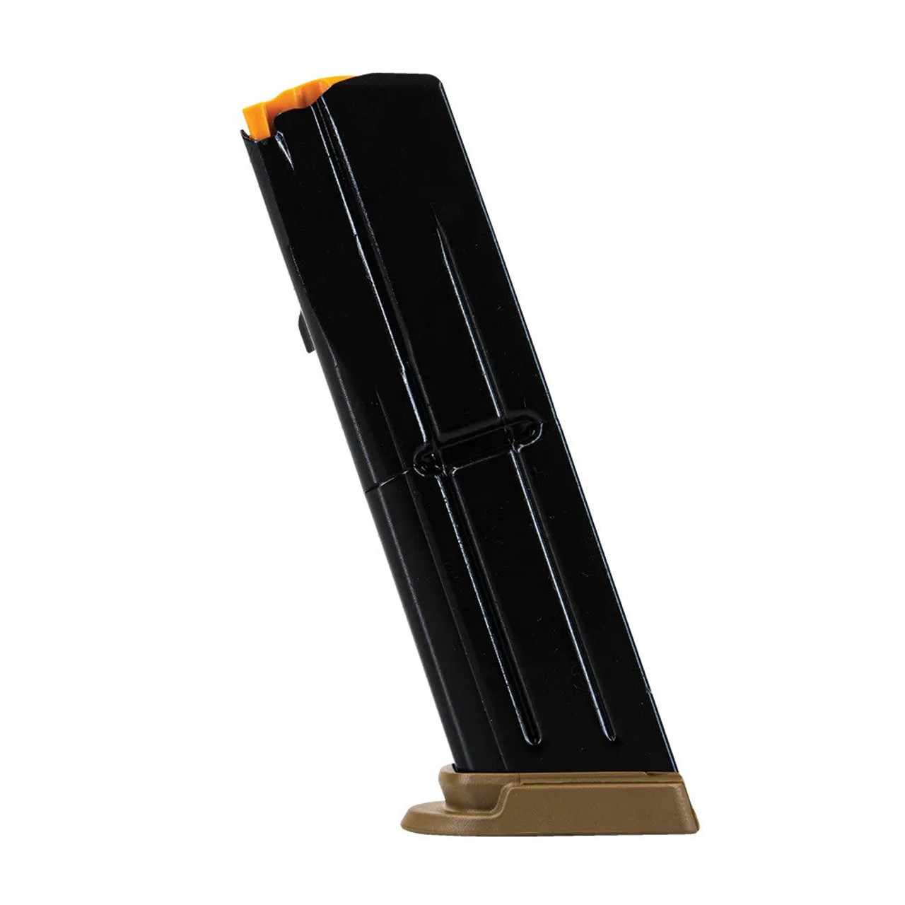 FN Factory 509 9Mm 10 Round Magazine Steel Body  FDE Base Pad Pinky
