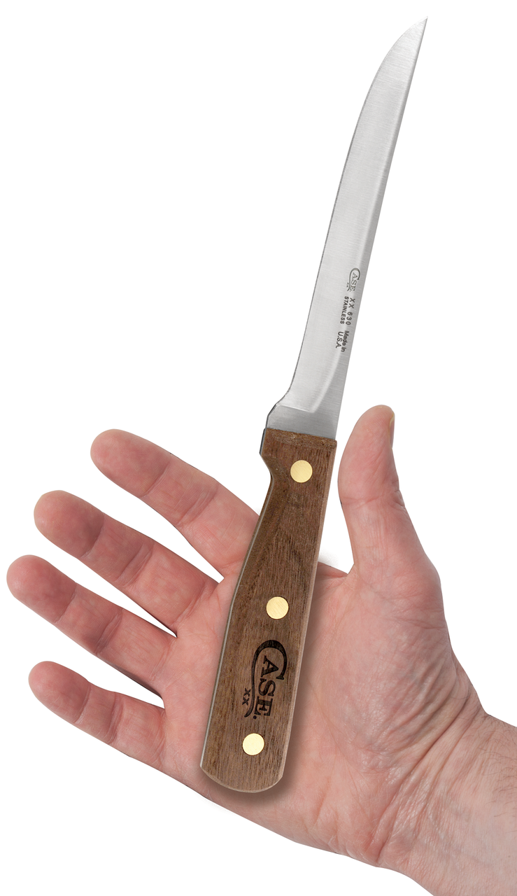 Case XX Household Cutlery 6" Boning Knife Solid Walnut Handle