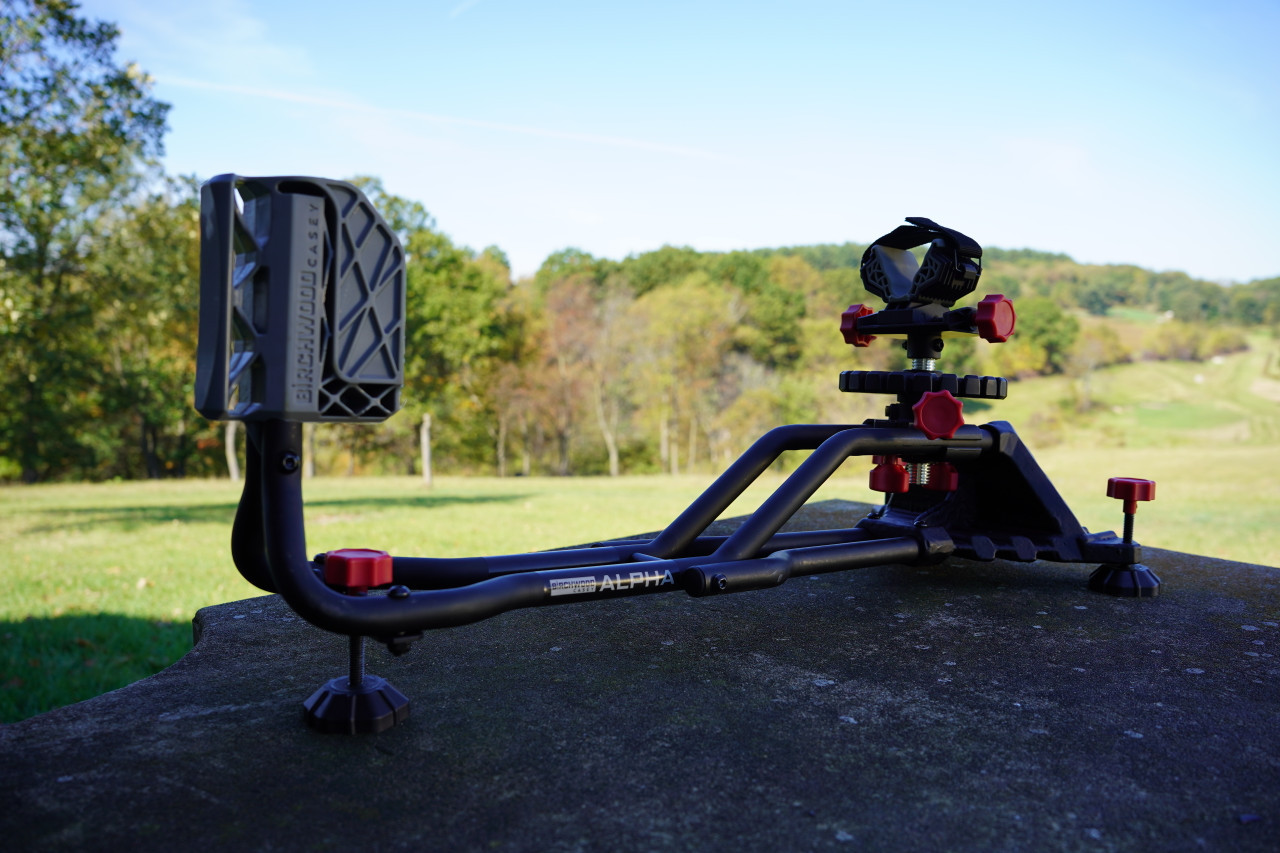 Birchwood Casey Alpha Shooting Rest - Great for Sighting in Your Rifle