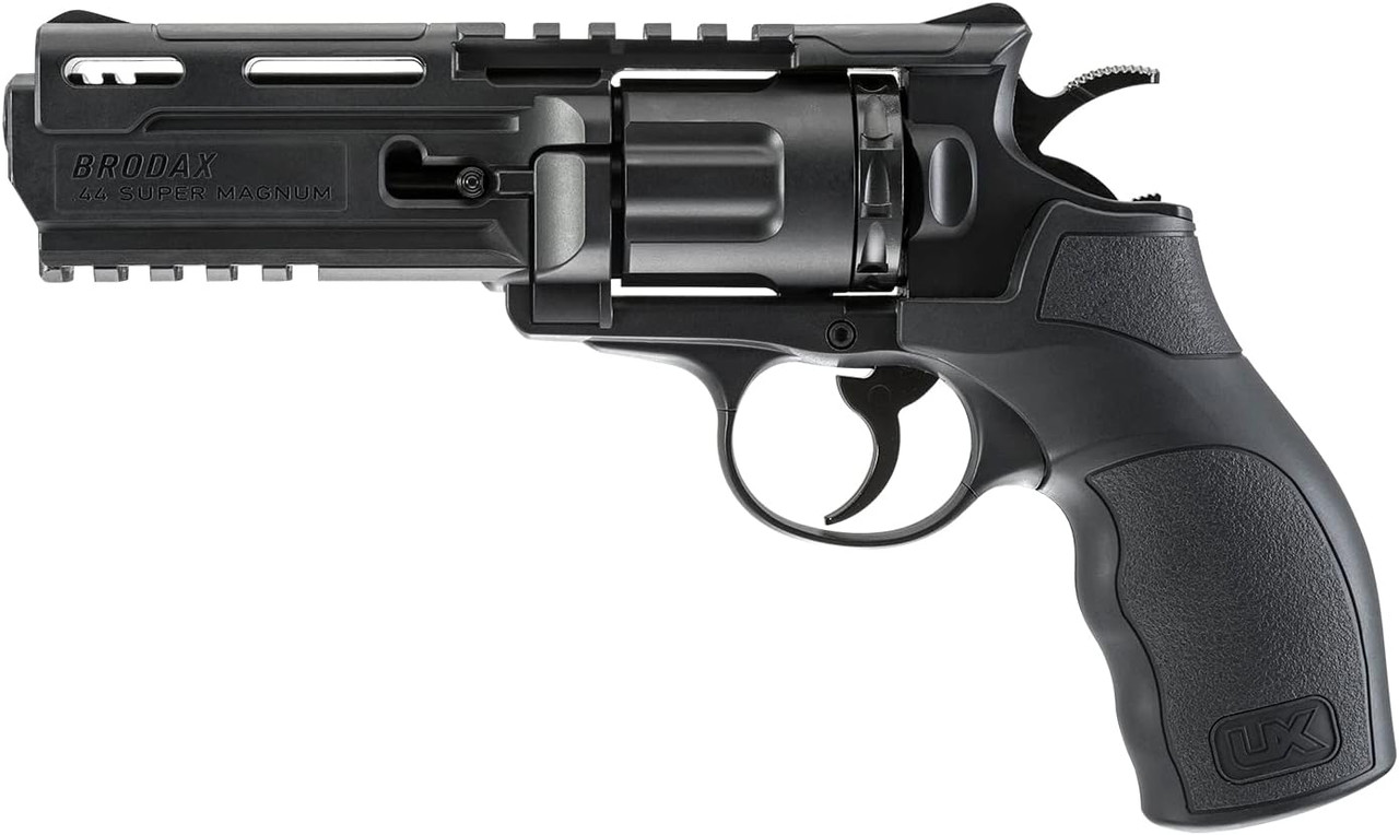 Umarex Brodax Revolver .177 BB Air Pistol CO2 Single/Double Action 10 Rd