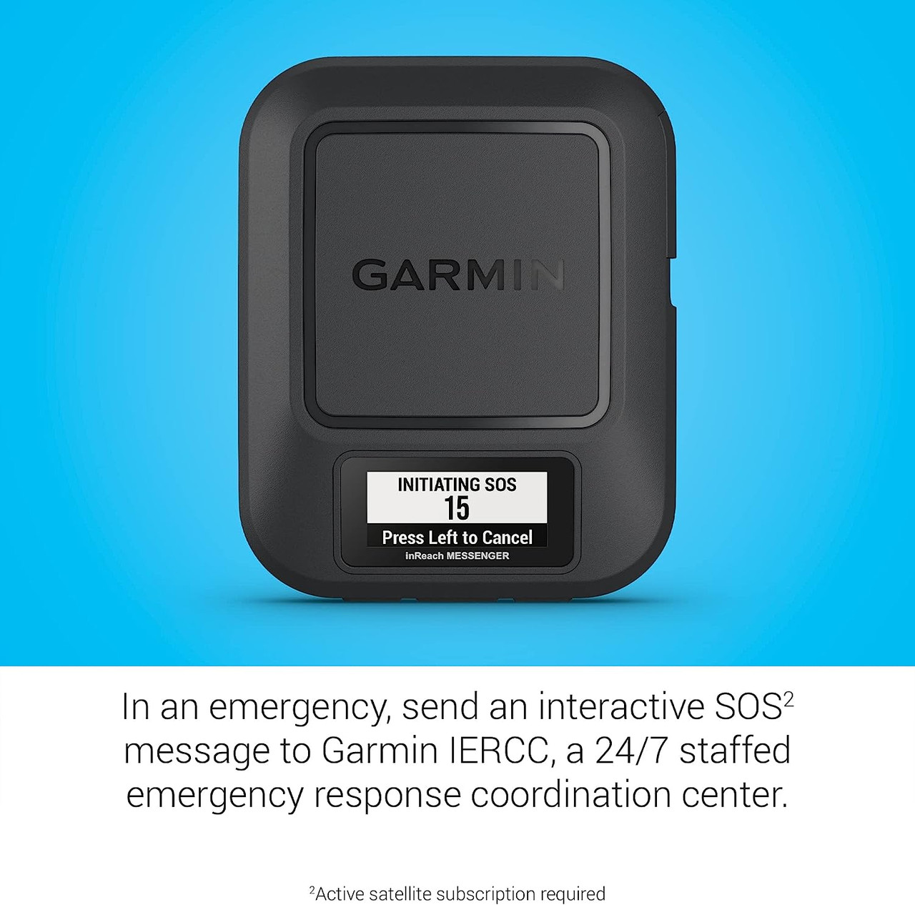 Garmin inReach Messenger Handheld Satellite Communicator Global Messaging