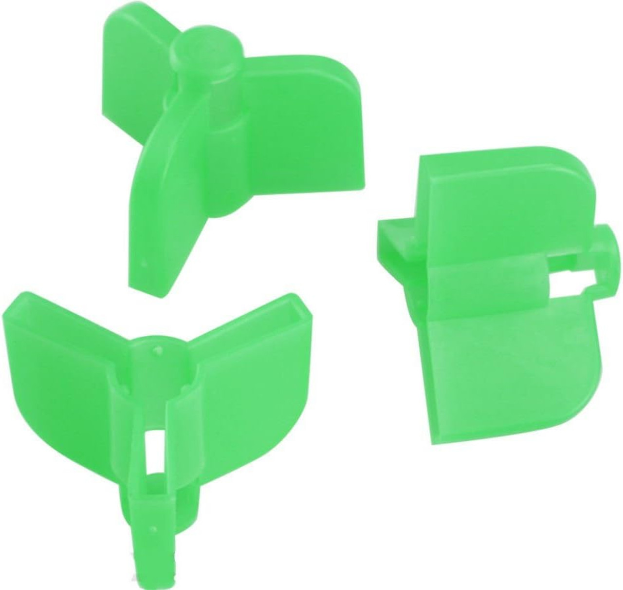 Owner Hooks Safety Caps For Treble Hooks 2L - 2/0-3/0-4/0-5/0 9Pk Green