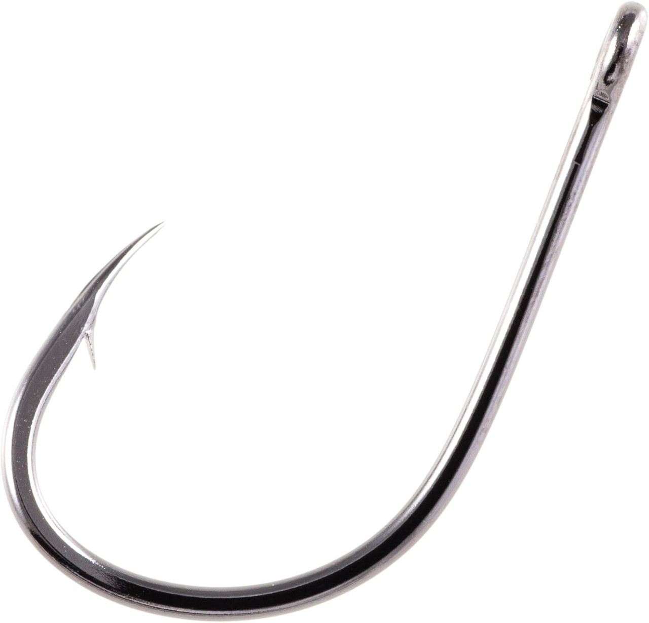 Owner Hooks Cutting Point SSW Straight Eye 4sz 10pk Black Chrome - 5180-071