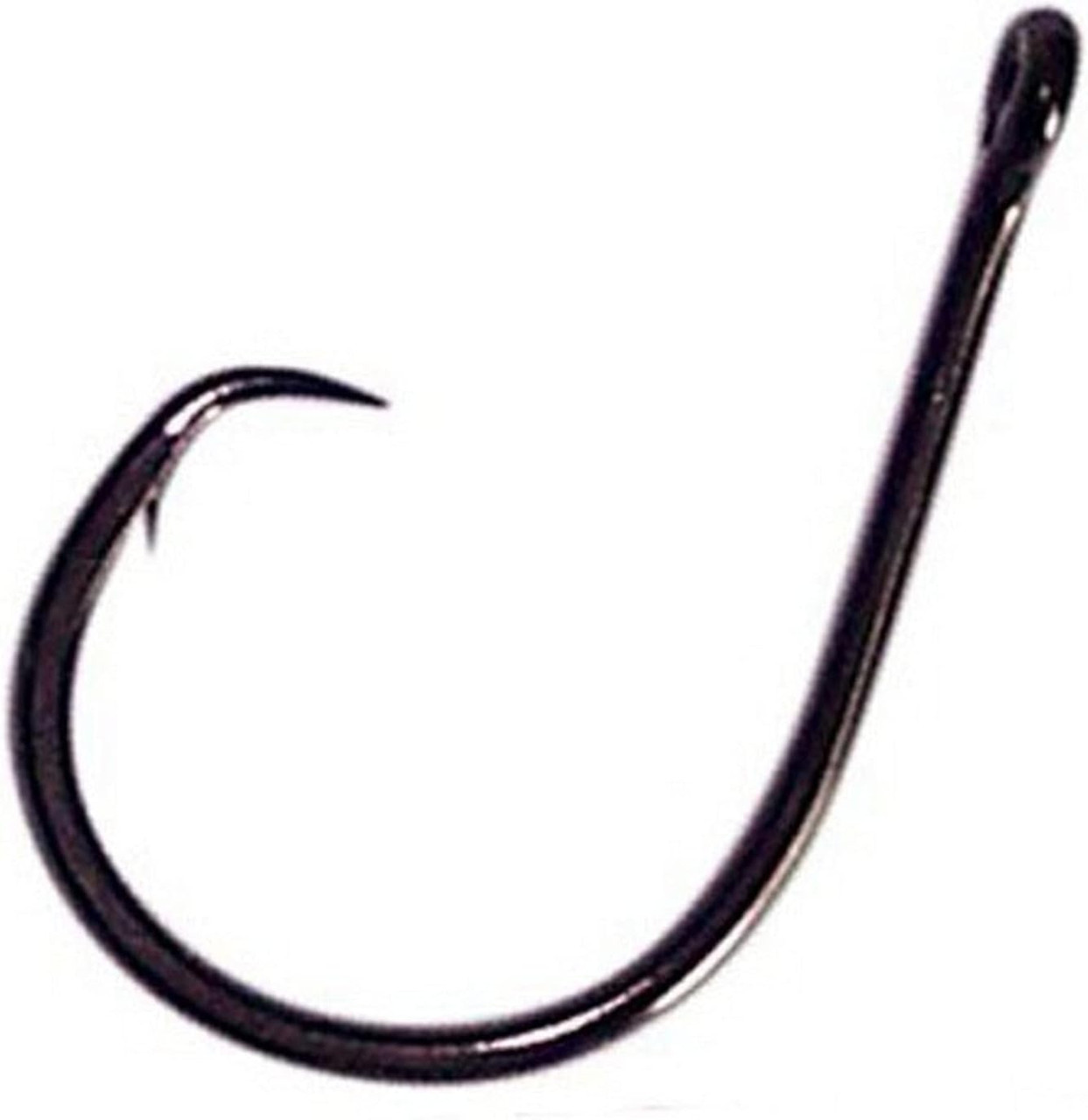 Owner Hooks SSW Circle Hook Hangnail Point 8/0 27Pk Black Chrome - 5379-181