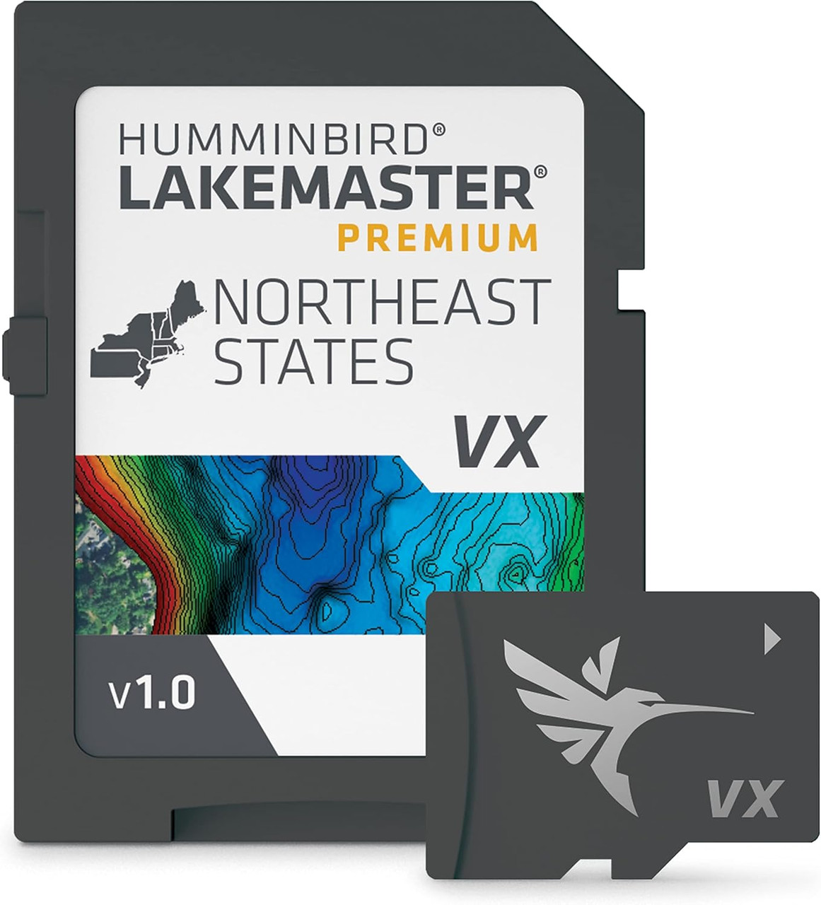 Humminbird LakeMaster Premium Northeast V1 One Boat Network VX Technology Humminbird LakeMaster Premium Northeast V1 One Boat Network VX Technology