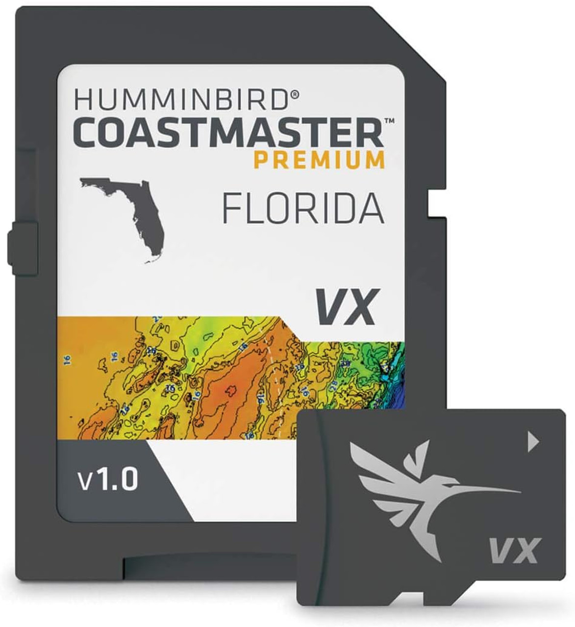 Humminbird Coastmaster Premium Florida V1 One Boat Network VX Technology