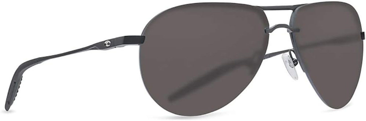 Costa Del Mar Helo Sunglasses Black Frame/Black Gray 580P HLO 11 OGP