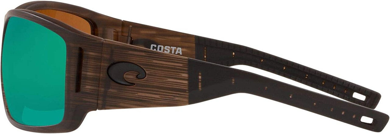 Costa Del Mar Cape Polarized-580P Rectangular Sunglasses Bowfin/Copper Grn