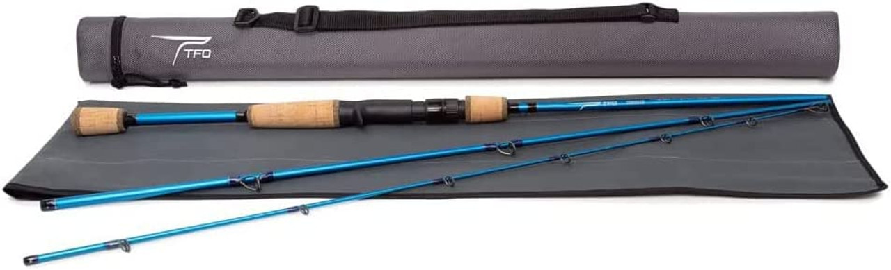 Temple Fork Outfitters 3pc. Traveler Spinning W/ Case & Sock Fast A Handle