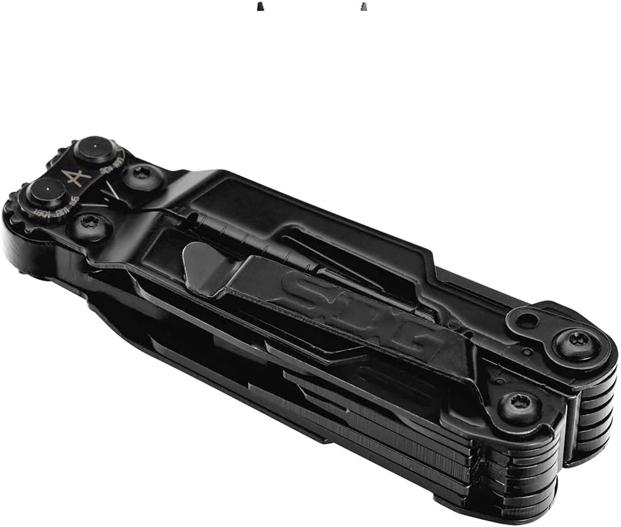 SOG PowerPint Mini Multi-Tool 18 Lightweight Specialty Utility Tools -Black