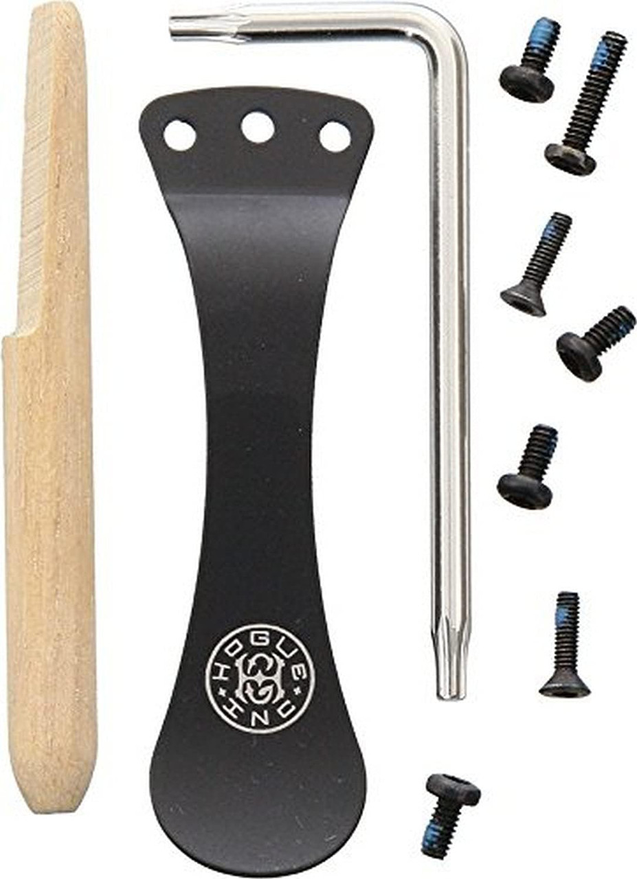 Hogue Spoon Pocket Clip & Torx Screw Kit For EX-01 3.5"-4" - Black PVD
