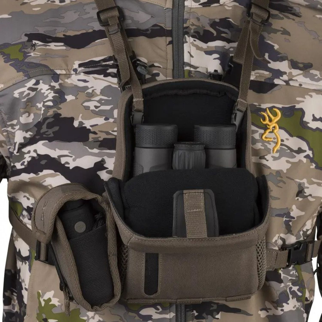Browning Speed Bino Hub One Hand Access Of Your Binoculars - Major Brown