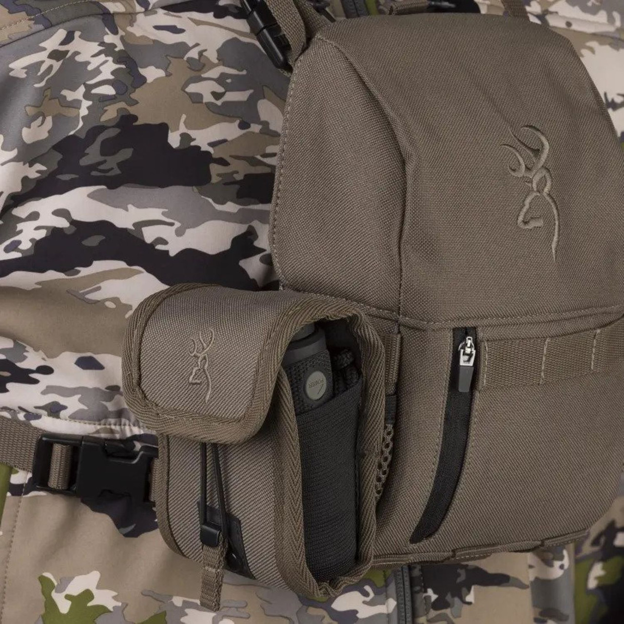 Browning Speed Bino Hub One Hand Access Of Your Binoculars - Major Brown