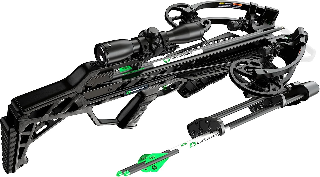 CenterPoint Archery Wrath 430 SC Crossbow Package W/ Silent Crank - C0006