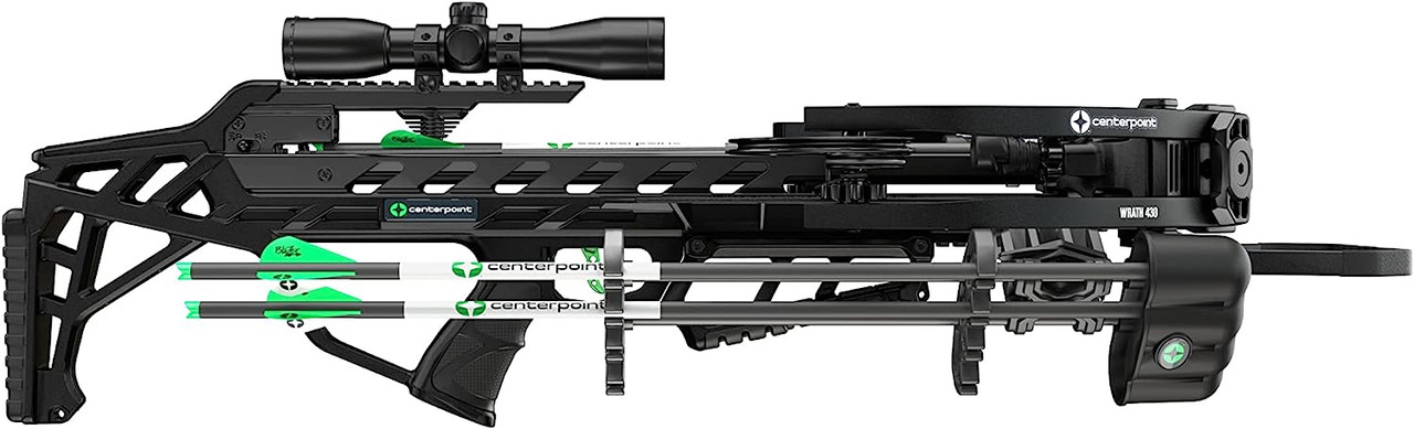 CenterPoint Archery Wrath 430 SC Crossbow Package W/ Silent Crank - C0006