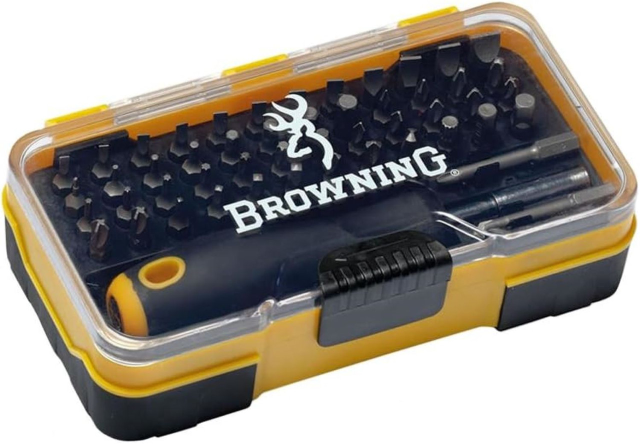 Browning 51-Piece Gunsmith Screwdriver Tool Set Molded Driver Magnetic Tip