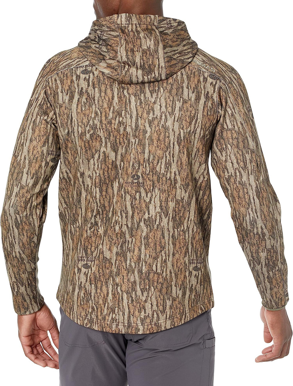 Nomad WPF Hoodie Mid-Weight Water Resistant Hunting Fleece -Bottomaland - M