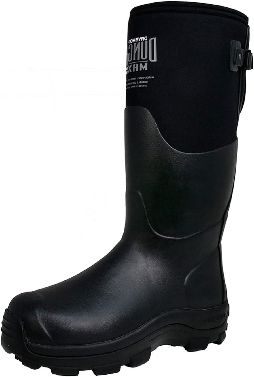 Dryshod DungHo Max Gusset Extreme-Cold Conditions Barnyard Boot - BLK-Sz 11