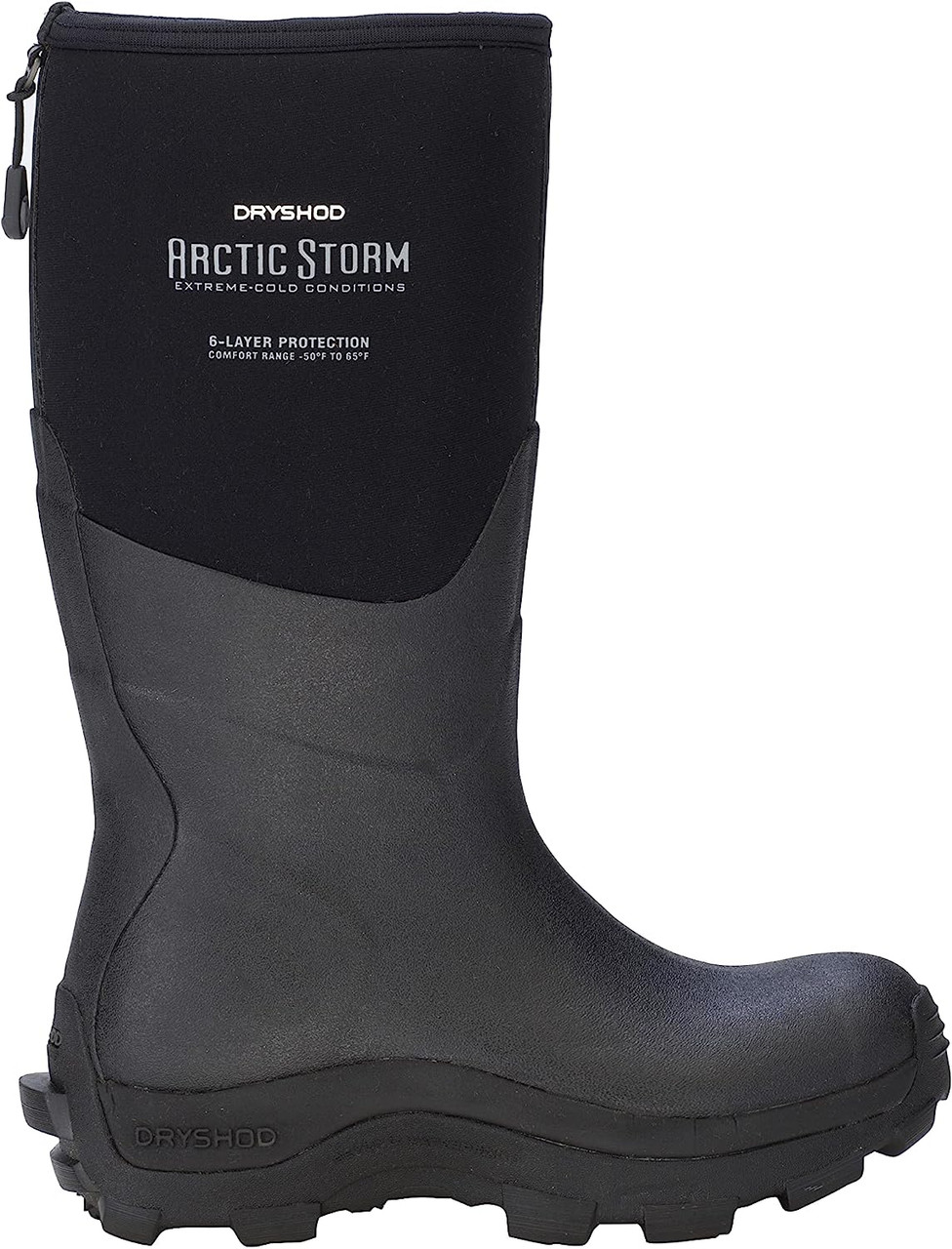 Dryshod Arctic Storm Women's Hi Extreme Conditions Winter Boot- Black -Sz 8
