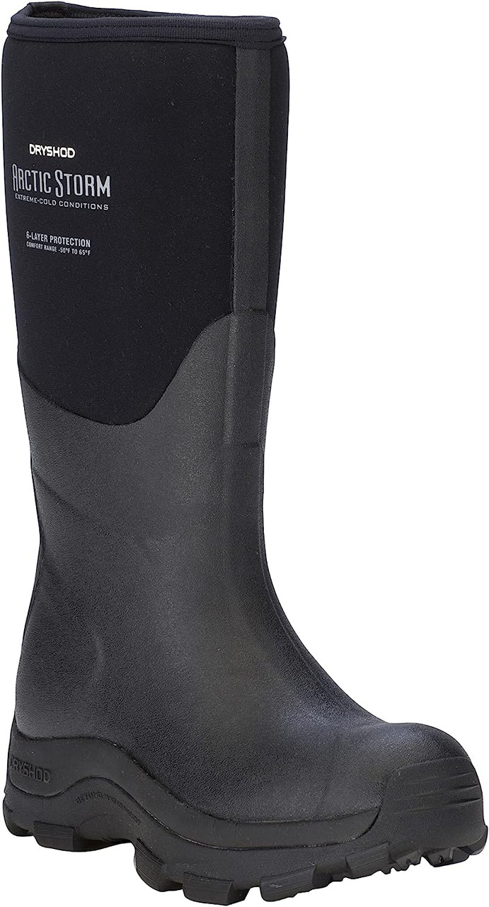 Dryshod Arctic Storm Women's Hi Extreme Conditions Winter Boot- Black -Sz 9