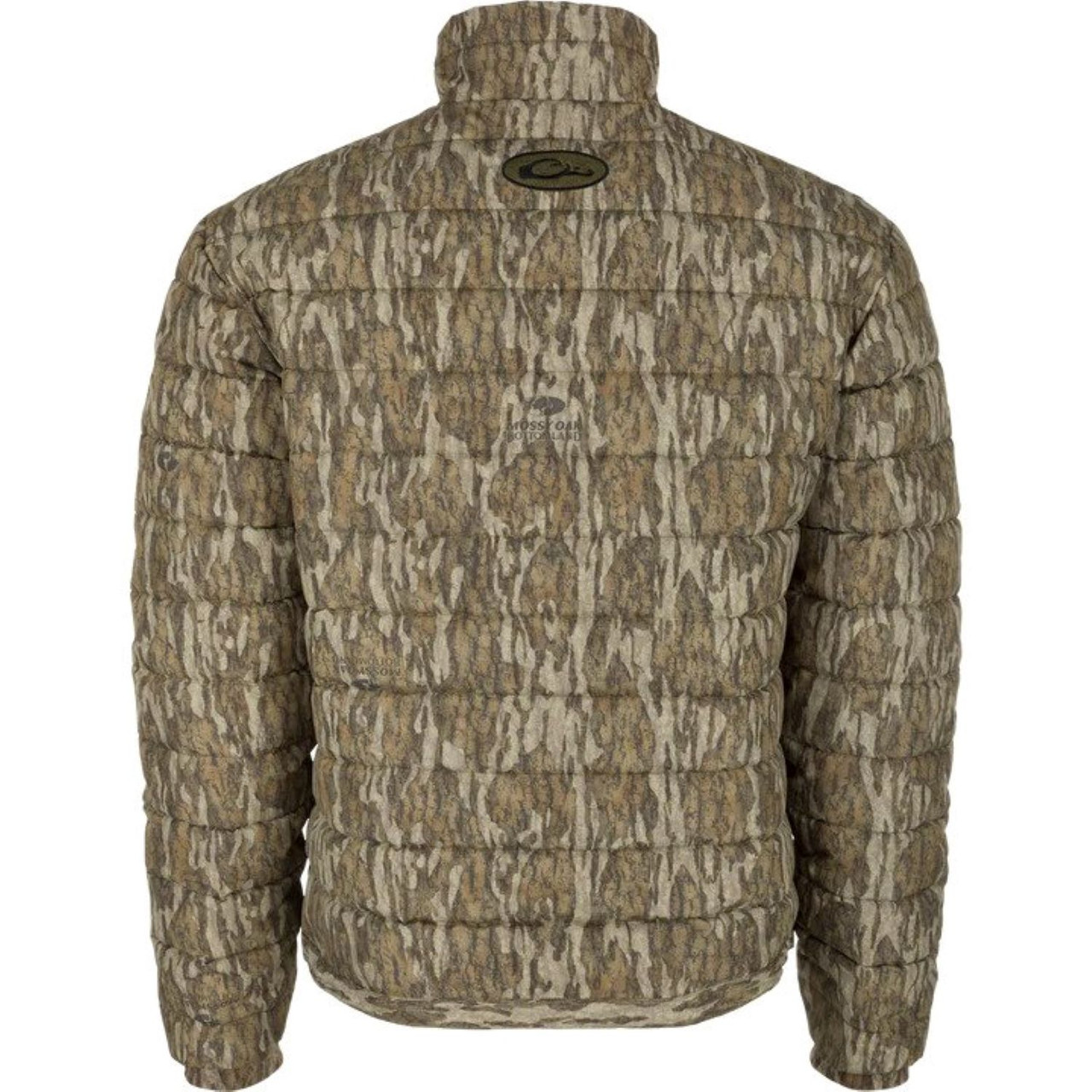 Drake Waterfowl LST Double Down Layering Full Zip- Mossy Oak Bottomland- XL