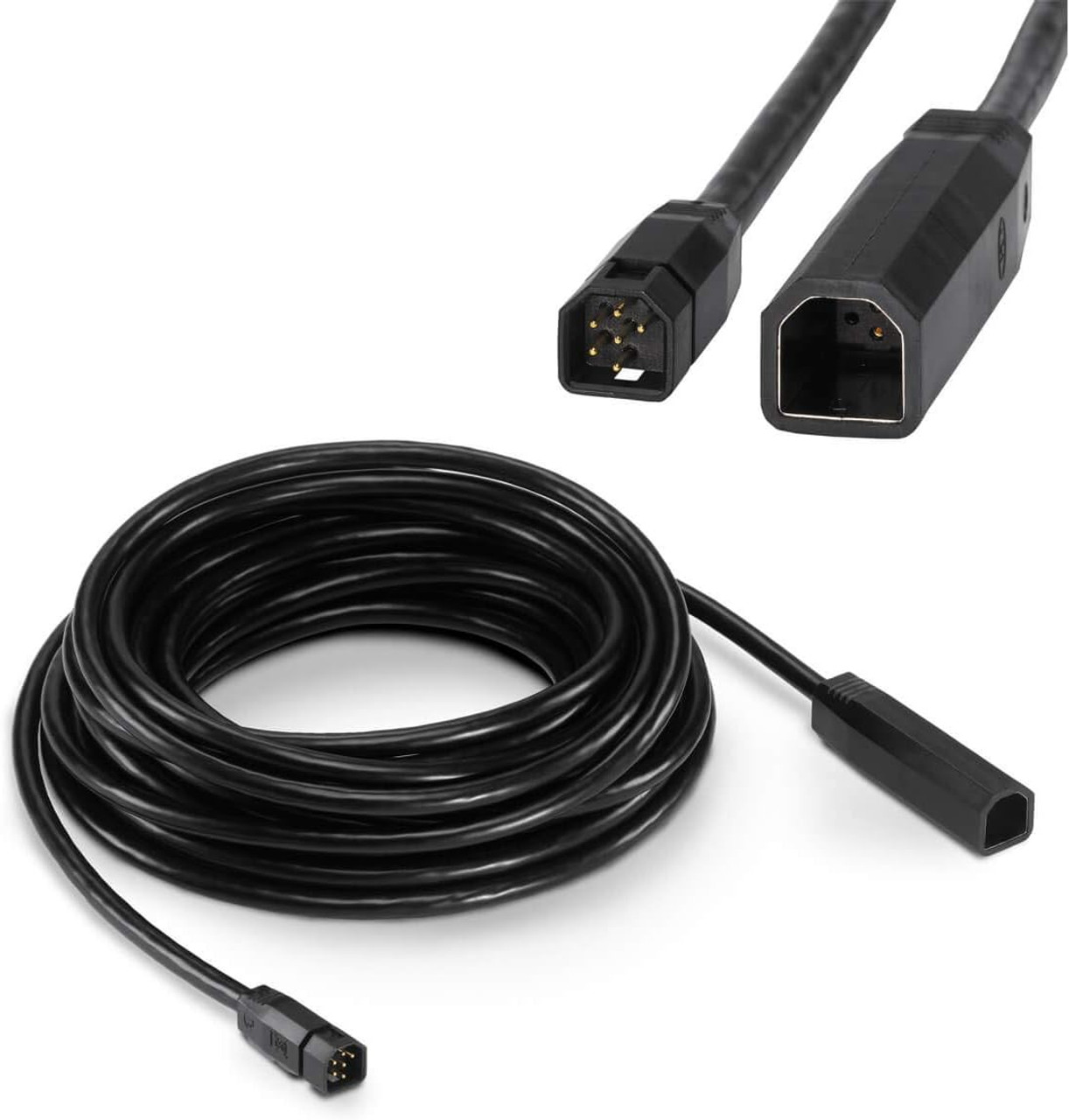 Humminbird ECM30 Transducer Extension Cable 30-Feet For Helix Models Black USED