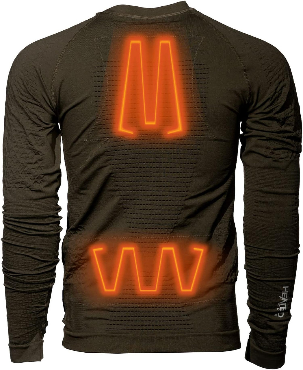 Heated Core ICONX Long Sleeve Shirt W/ Rechargeable Battery- Pine Creek-3XL