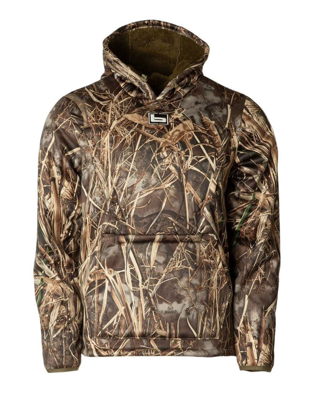 Banded Fanatech Softshell Hoodie Coral-Fleeced Lined - Realtree Max-7 - M