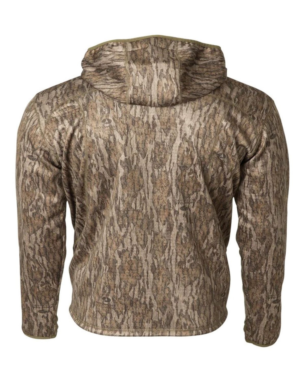 Banded Hooded Mid-Layer Fleece Pullover Bottomland Medium - B1010061-BL-M