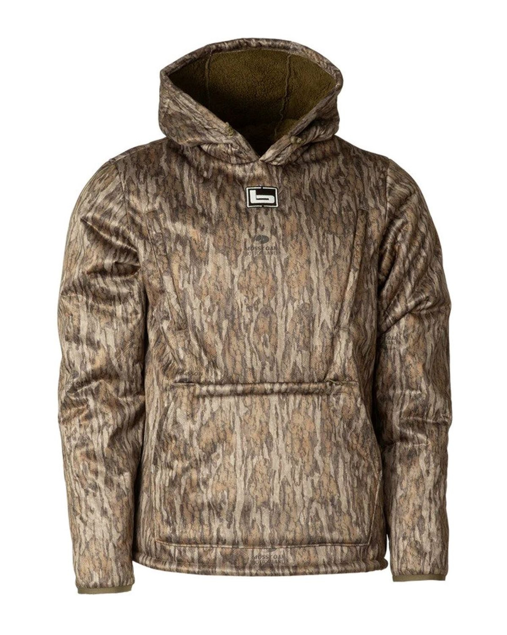 Banded Fanatech Softshell Hoodie Coral-Fleeced Lined - Bottomland - L