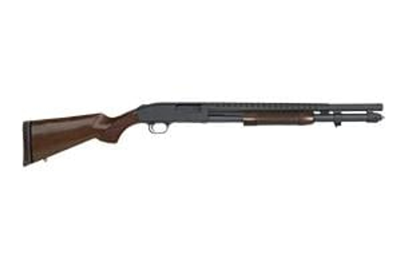 Mossberg 590 Retrograde Shotgun 52150 12 Ga 20" BBL 3" Wood Blued
