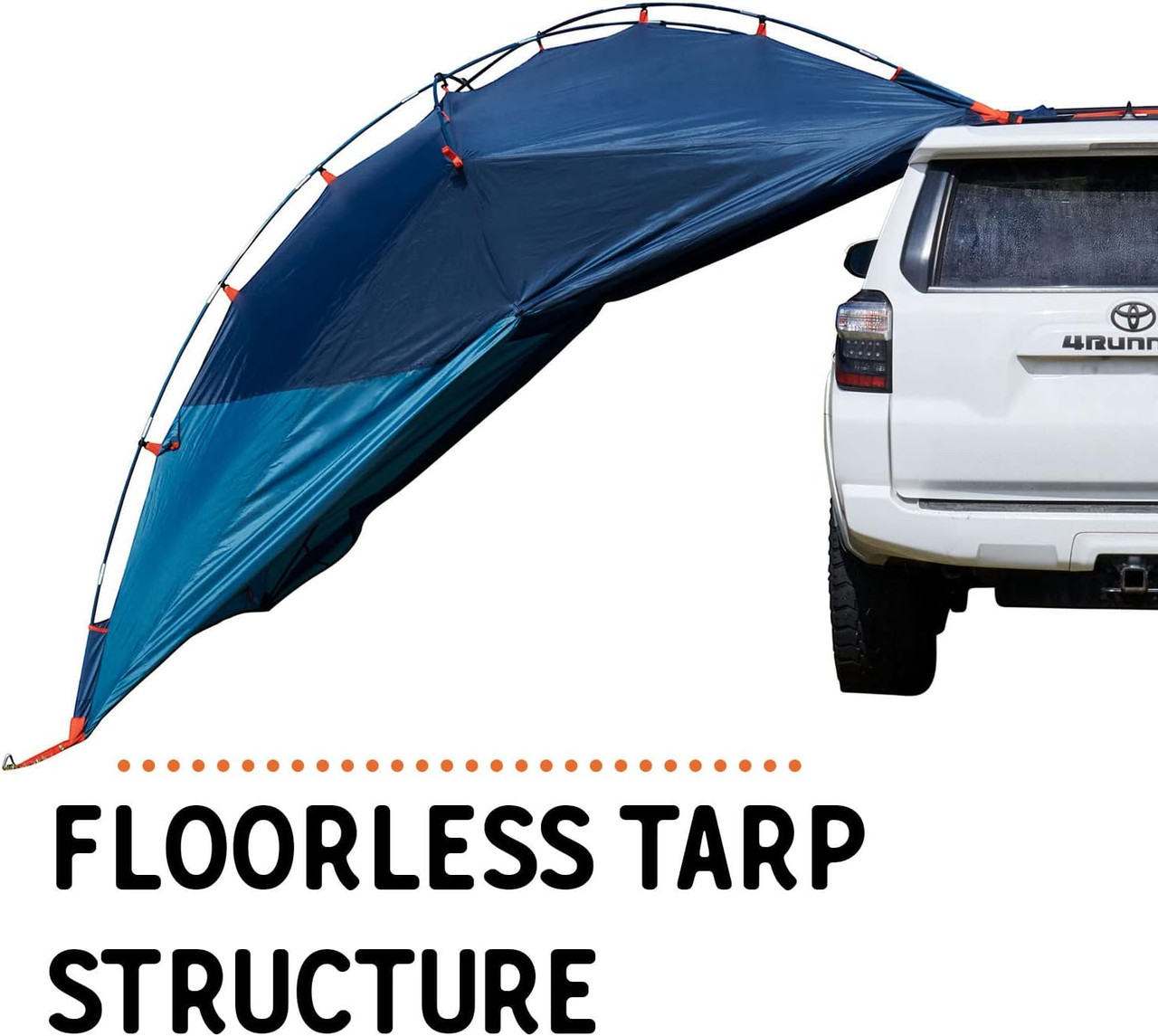 Kelty Backroads Shelter Universal Mounted Vehicle Shelter Zippered Entry